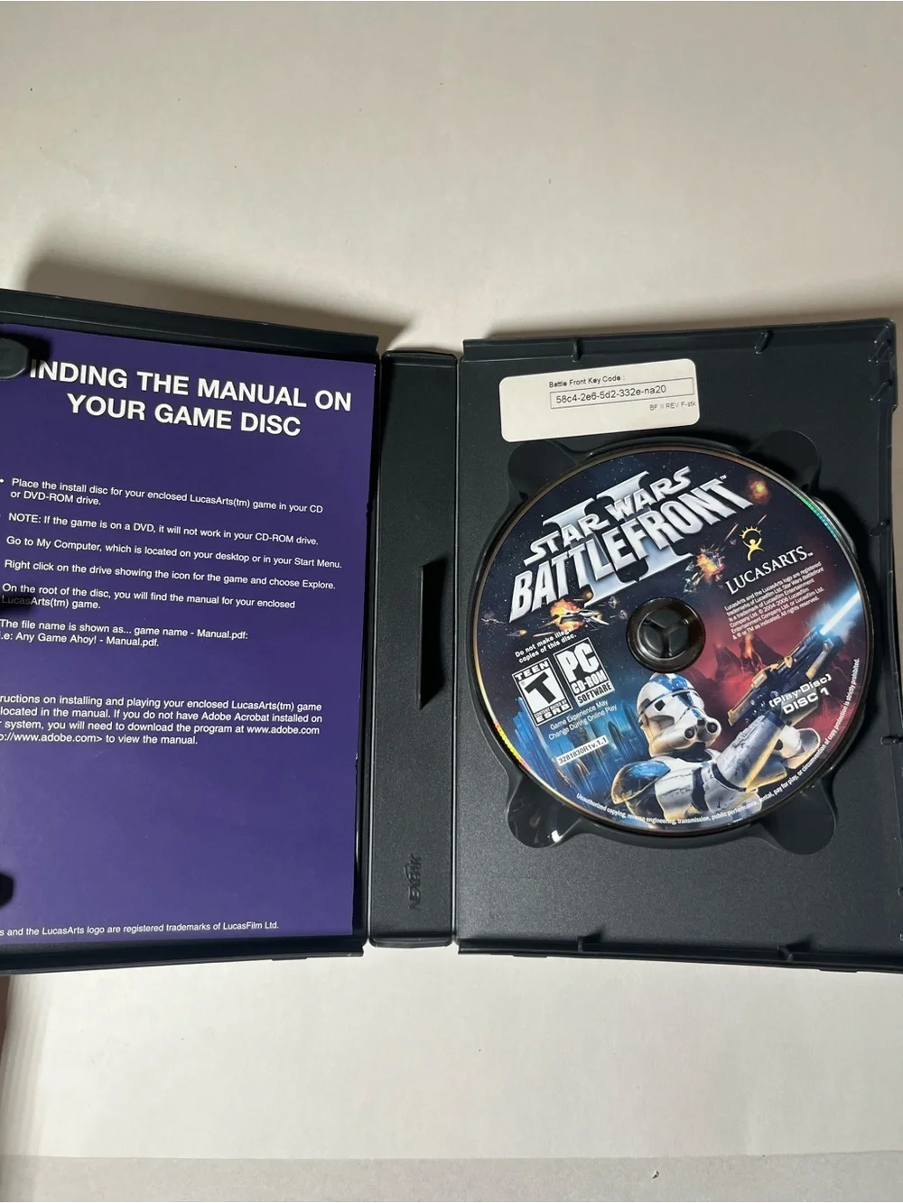 Star Wars Battlefront II PC Game - White